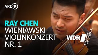 Wieniawski  Violinkonzert Nr 1  Ray Chen  Cristian Măcelaru  WDR Sinfonieorchester [upl. by Lebama866]