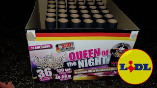 Queen of the Night 36 Shots  Weco Feuerwerk  Vuurwerk Duitsland [upl. by Ilocin]