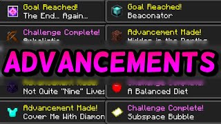 How To Use the Advancement Command in Minecraft 2021 [upl. by Tabatha]