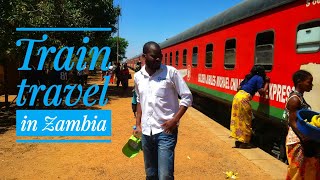 TRAIN TRAVEL in Zambia a brief introduction [upl. by Sams]