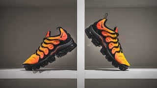 Review amp OnFeet Nike Air Vapormax Plus quotSunsetquot [upl. by Sirois]