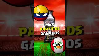 COLOMBIA VS PERU en LA COPA AMERICA COUNTRYBALL [upl. by Cornelia]