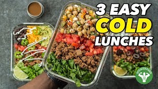 3 Easy Cold Lunches to Mix amp Match [upl. by Erodaeht]