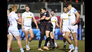 Highlights  Saracens Men v Exeter Chiefs GPR  Rd 12 [upl. by Rainie637]