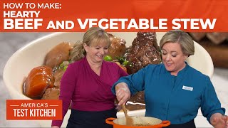 How to Make the Best Hearty Beef and Vegetable Stew [upl. by Nerra]