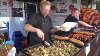 LONDON STREET FOOD [upl. by Hanforrd]