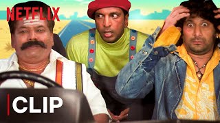 Dhamaal Funny Scene  Mr Iyer Drops Javed Jaffrey amp Arshad Warsi  Netflix India [upl. by Ayikal316]