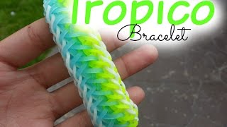 Tropico Bracelet Loom  How To [upl. by Lananna841]