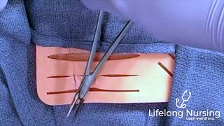 Basic Suturing How to Suture [upl. by Cohby]