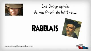 Biographie de Rabelais [upl. by Adiesirb]