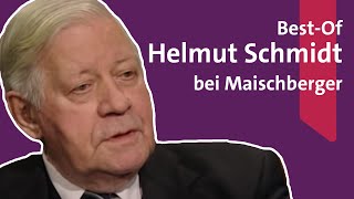 Best of quotHelmut Schmidt bei Sandra Maischbergerquot [upl. by Argyres]