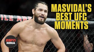 Jorge Masvidals best UFC fights  ESPN MMA [upl. by Wallack]