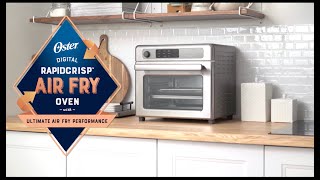 Oster Digital RapidCrisp™ Air Fryer Oven 9 Function Countertop Oven [upl. by Lynnette]