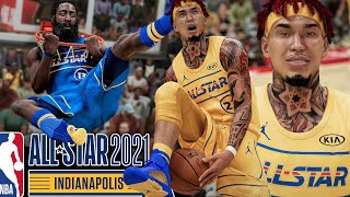 NBA 2K21 PS5 MyNBA  2021 NBA ALLSTAR GAME Damian Lillard HALFCOURT SHOTS Ep10 [upl. by Gerrie245]