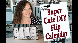 DIY Flip Calendar  4 options for you to make [upl. by Raamal]