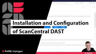 ScanCentral DAST Installation and configuration [upl. by Farrish]