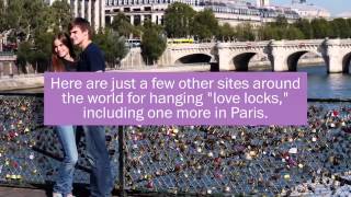 Here are 7 love lock bridges besides Pariss Pont des Arts [upl. by Henrion990]