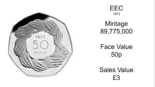 How Much Is My 50p Coin Worth [upl. by Leinahtan40]