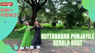 Kuttanadan Punjayile  The Boat Song Vidya Vox  Onam Special Dance Cover [upl. by Daenis]