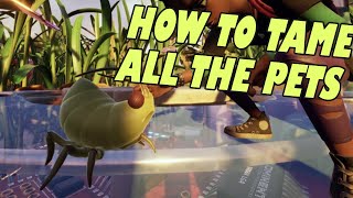 HOW TO TAME ALL THE PETS IN GROUNDED  HOW TO TAME AN APHID IN GROUNDED NEW UPDATE SHROOM AND DOOM [upl. by Lillie201]