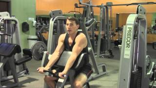 Preacher Curl Machine or Biceps Curl Machine  HASfit Machine Exercises  Machine Exercise [upl. by Tybald]