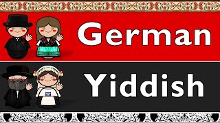 GERMAN amp YIDDISH [upl. by Robbin]