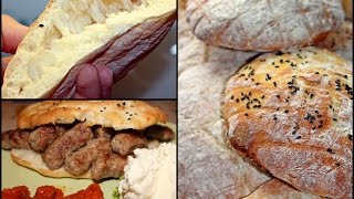 Bosanske Lepinje za ćevape  Somuni Bosnian Flatbread  supersoft [upl. by Vada]