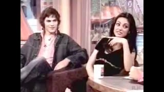 Mila Kunis and Ashton Kutcher interview 2002 [upl. by Anuahsat]