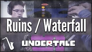 Undertale Ruins  Waterfall  Jazz Cover  insaneintherainmusic [upl. by Ahcarb]