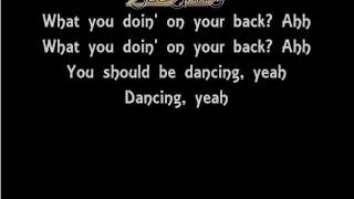 The Lyrics Of The Bee Gees You Should Be Dancing [upl. by Haveman]