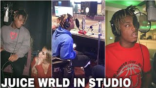 Juice WRLD In Studio [upl. by Charters]