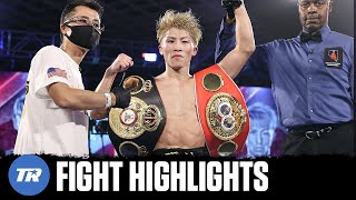 Naoya Inoue Retains WBA amp IBF Belts with Highlight Reel KO over Jason Moloney  FIGHT HIGHLIGHTS [upl. by Ayamat251]