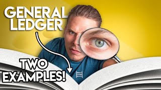 GENERAL LEDGER Visual Guide to Posting Journals [upl. by Vlad]