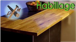 DIY ilot central cuisine aménagée sur mesure  habillage  cuisine aménagée  épisode 13 PMbricoleur [upl. by Adriane932]