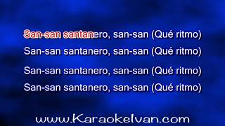 La Sonora Santanera  El Santanero KARAOKE [upl. by Halland]