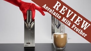 Aerolatte Milk Frother  Exclusive Review [upl. by Crescint81]