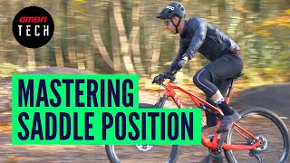 Everything You Need To Know About MTB Saddle Position  GMBN Guide To Bike Setup [upl. by Brag]