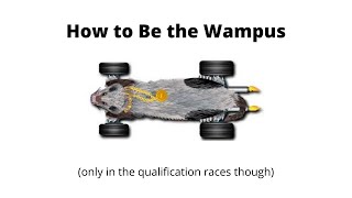 How to Be the Wampus in Nitro Typepatched [upl. by Annasoh]