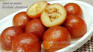 Gulab Jamun recipe  Gulab Jamun Recipe with Khoya or mawa [upl. by Odnolor]