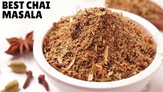 Homemade CHAI MASALA Recipe And Techniques On How To Use It For The Perfect Chai  चाय मसाला [upl. by Alli]