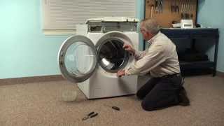 Washing Machine Repair  Replacing the Drain Pump LG Part  4681EA2001T [upl. by Angrist]