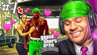 MY NEW GIRLFRIEND Part 4  GTA San Andreas [upl. by Nylanaj]