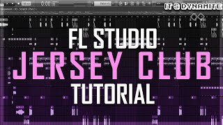 How to make a Jersey Club Song on FL Studio [upl. by Emmett]