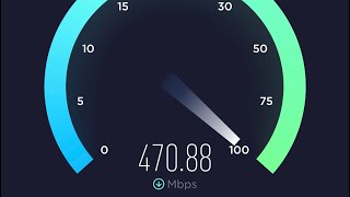 Bell gigabyte internet VS Vidéotron 100 mbps speed test on iPhone X [upl. by Kippar703]