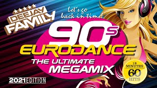 90s Eurodance  The Ultimate Megamix 2021 Edition [upl. by Ocirrej]