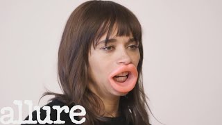 Rashida Jones Reviews Weird Beauty Products  Allure [upl. by Holtz]