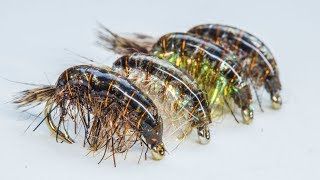 Fly Tying Diamond Dub Scud [upl. by Asaret]