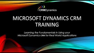 Microsoft Dynamics CRM 2015 Training  Back to Basics 4430 [upl. by Gauntlett]