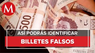 Banxico ¿Cómo detectar billetes falsos [upl. by Elocn]