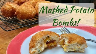 Stuffed Mashed Potato Bombs [upl. by Pietro]